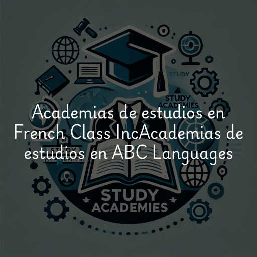 Academias de estudios en