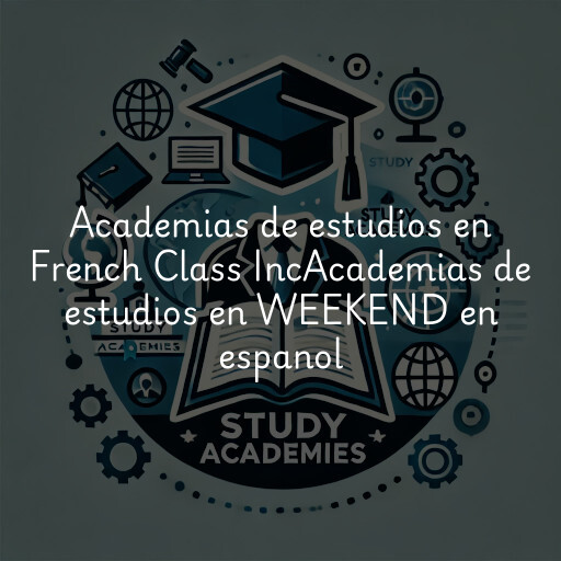 Academias de estudios en