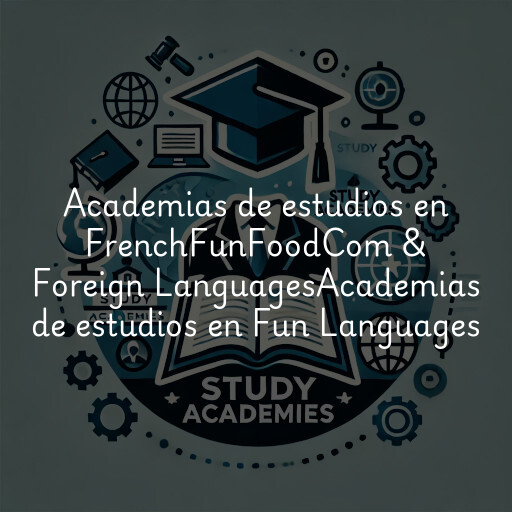 Academias de estudios en