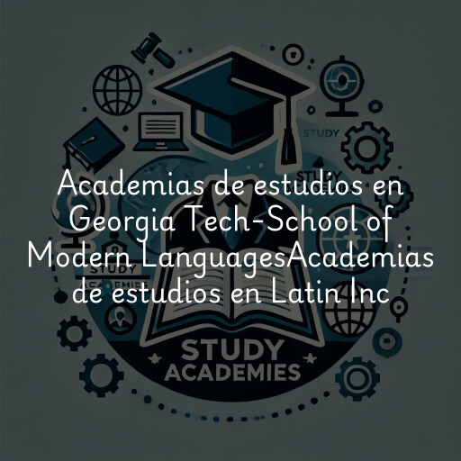 Academias de estudios en