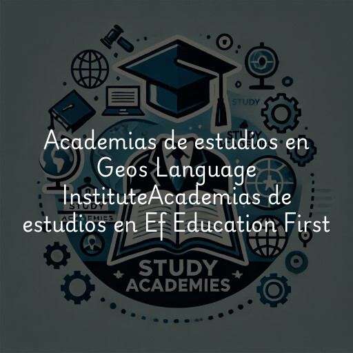 Academias de estudios en