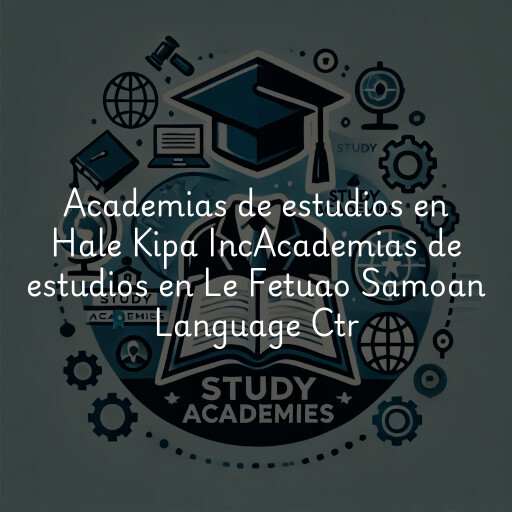 Academias de estudios en