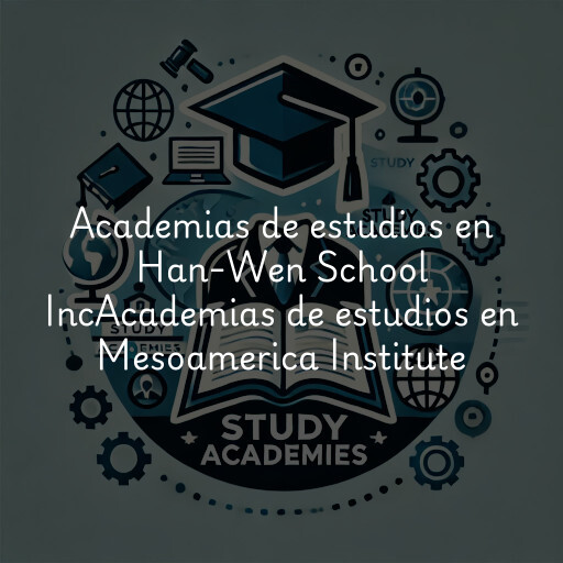 Academias de estudios en