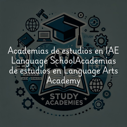 Academias de estudios en