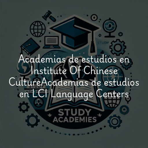 Academias de estudios en