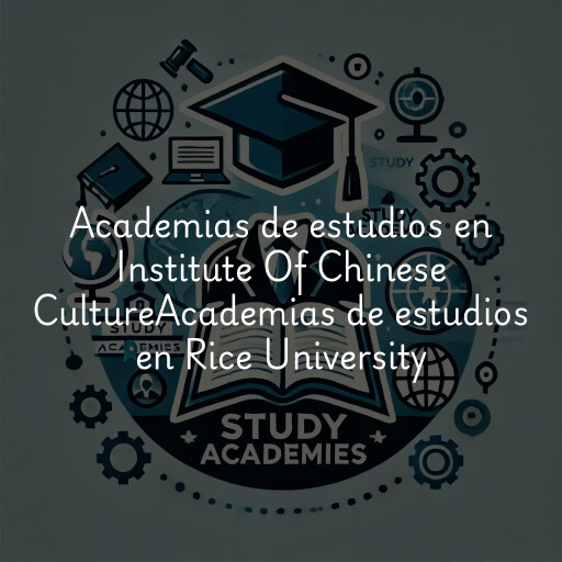Academias de estudios en