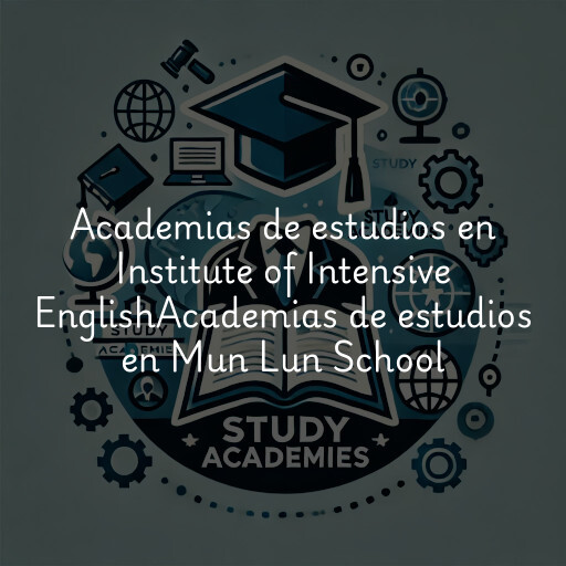 Academias de estudios en