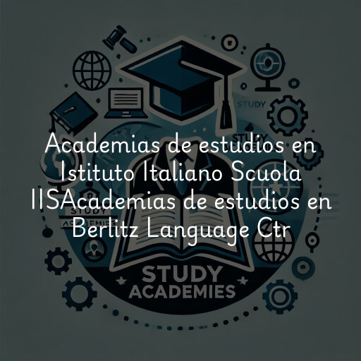 Academias de estudios en