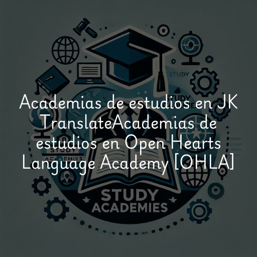 Academias de estudios en
