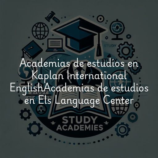 Academias de estudios en