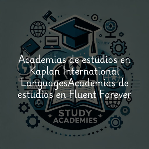 Academias de estudios en