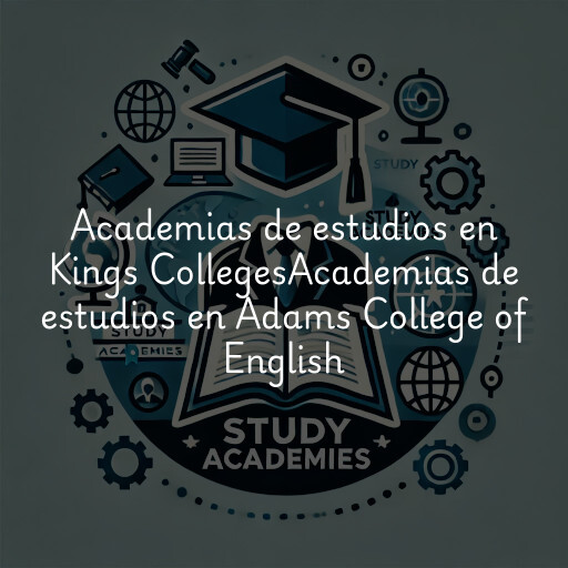 Academias de estudios en