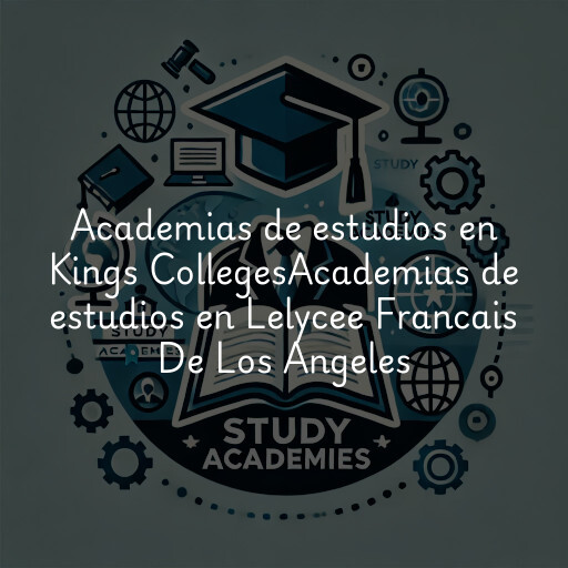 Academias de estudios en