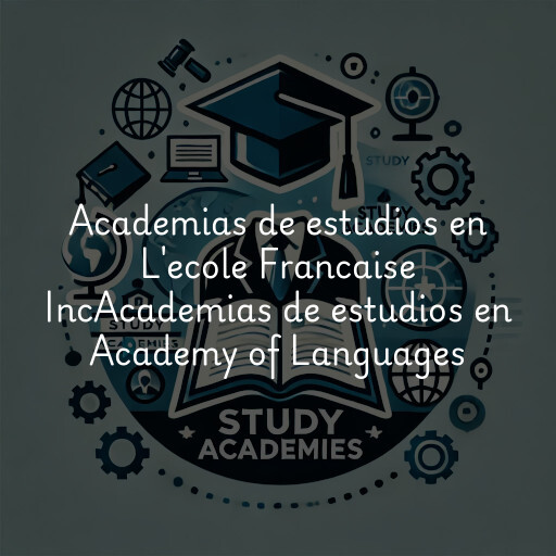Academias de estudios en