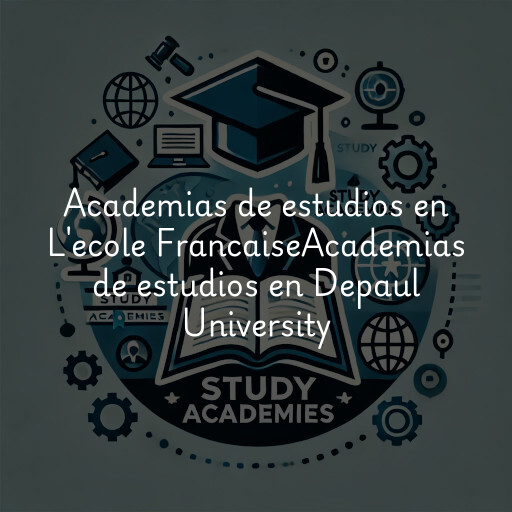 Academias de estudios en