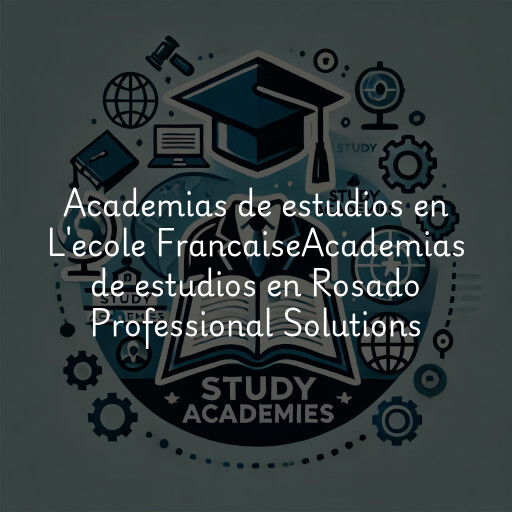 Academias de estudios en