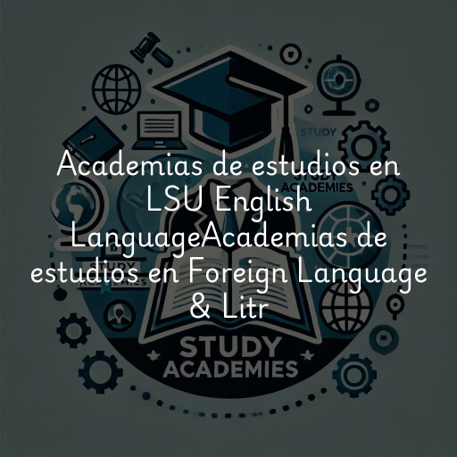 Academias de estudios en
