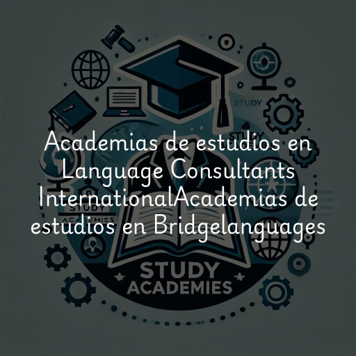 Academias de estudios en