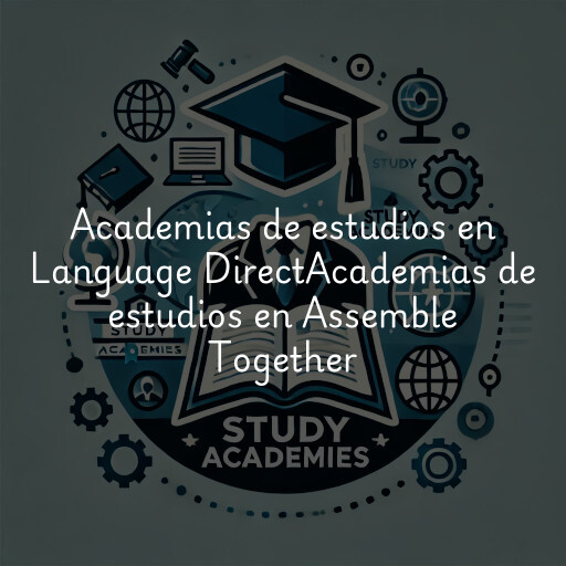 Academias de estudios en
