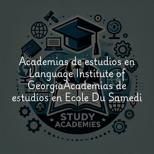 Academias de estudios en