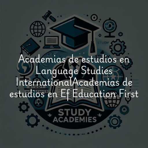 Academias de estudios en