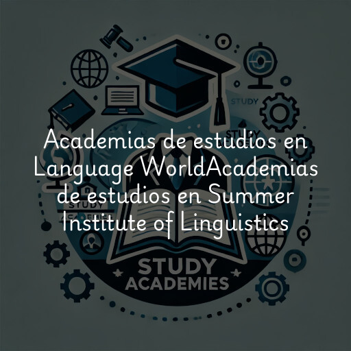 Academias de estudios en