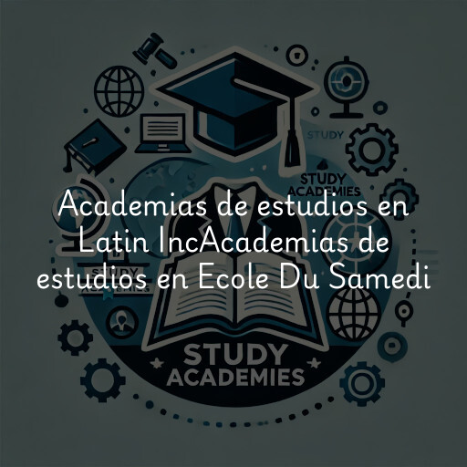 Academias de estudios en