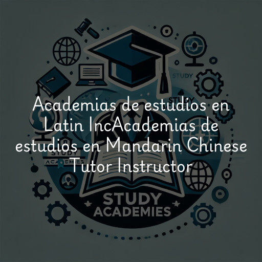 Academias de estudios en