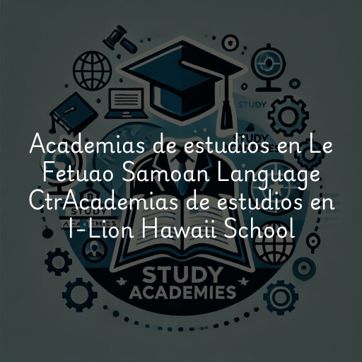 Academias de estudios en