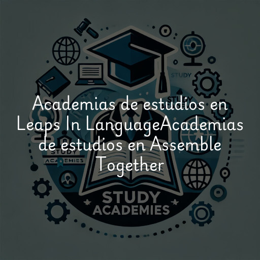 Academias de estudios en