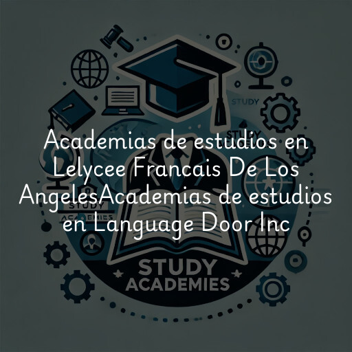 Academias de estudios en