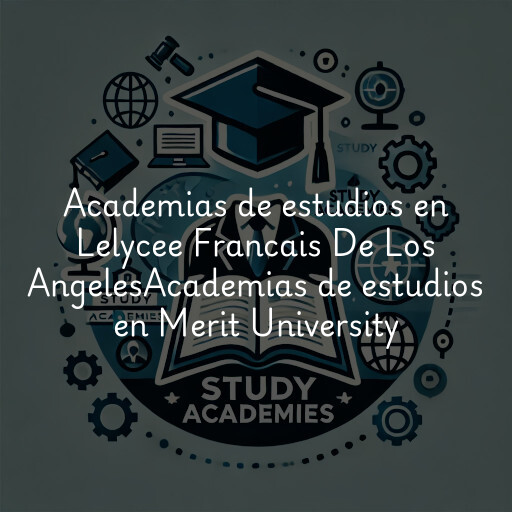 Academias de estudios en