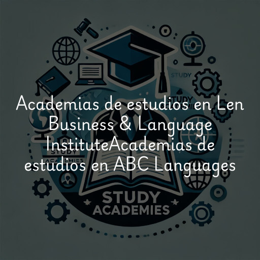 Academias de estudios en