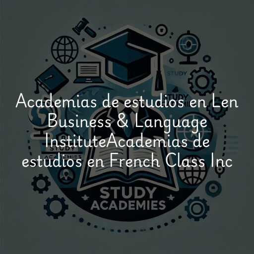 Academias de estudios en