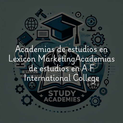 Academias de estudios en