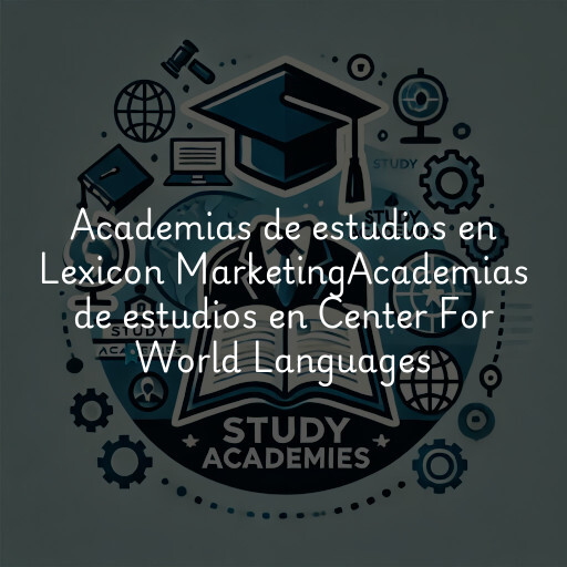 Academias de estudios en