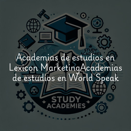 Academias de estudios en