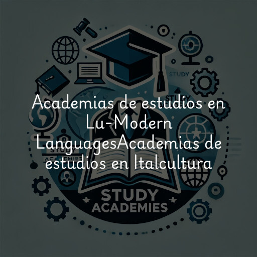 Academias de estudios en