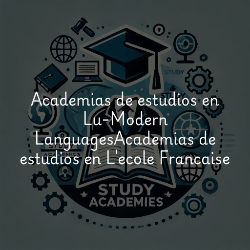 Academias de estudios en