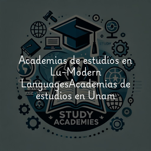 Academias de estudios en