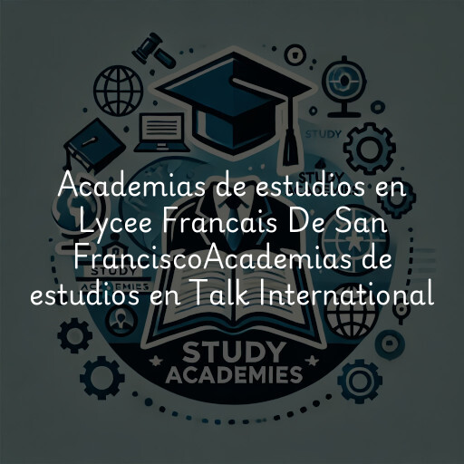 Academias de estudios en
