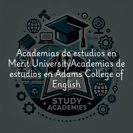 Academias de estudios en