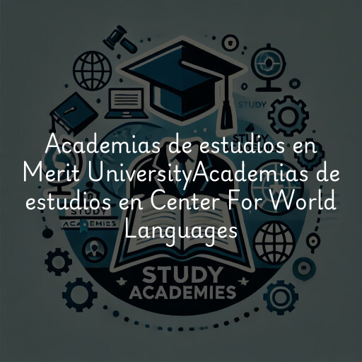 Academias de estudios en