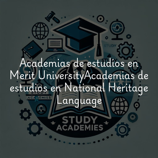 Academias de estudios en