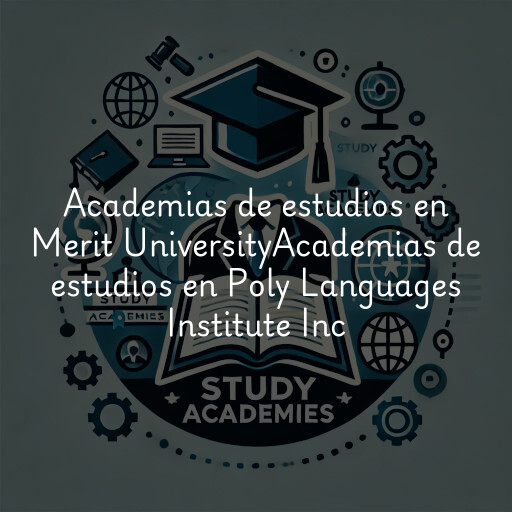 Academias de estudios en