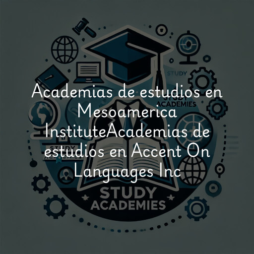 Academias de estudios en