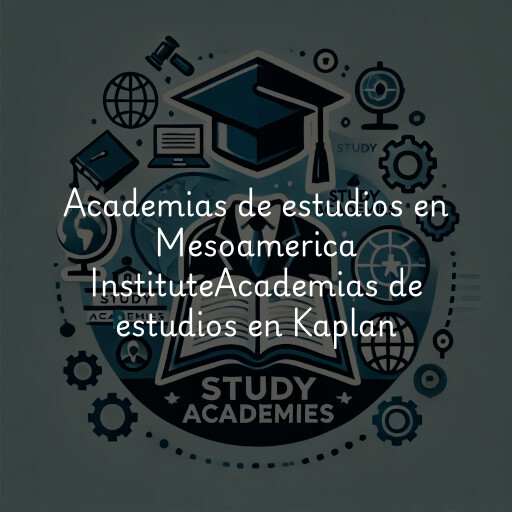 Academias de estudios en