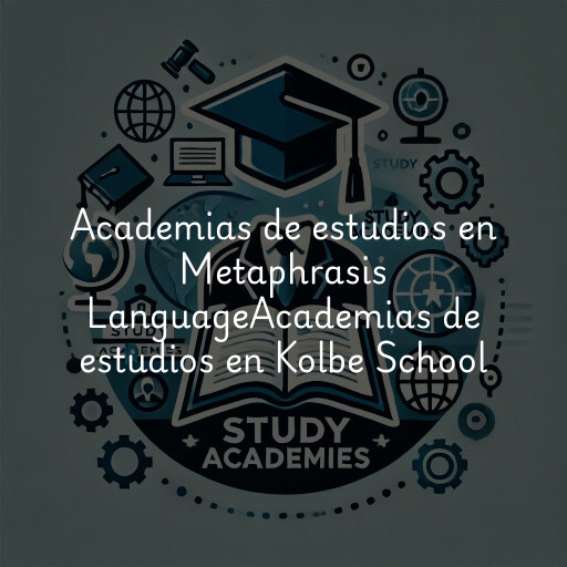 Academias de estudios en