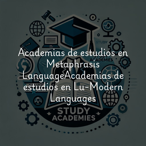 Academias de estudios en
