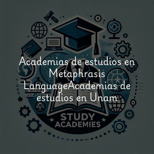 Academias de estudios en